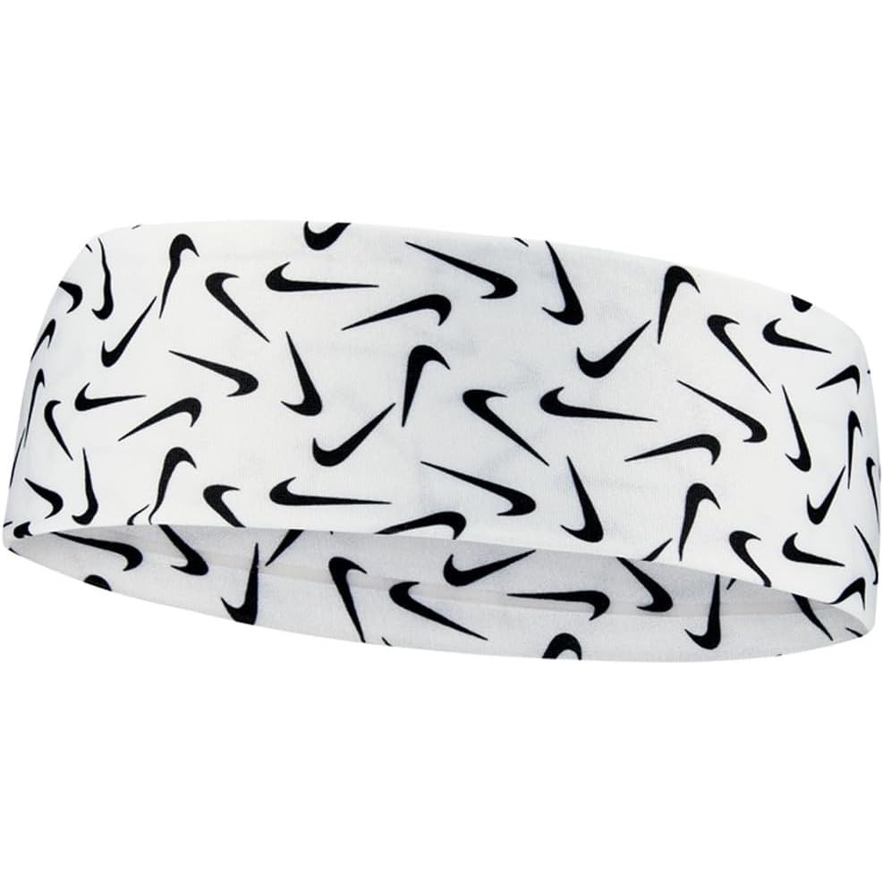 image:imageNike DriFit Head Tie 20 Headbands WhiteBlack One SizeWhiteBlack
