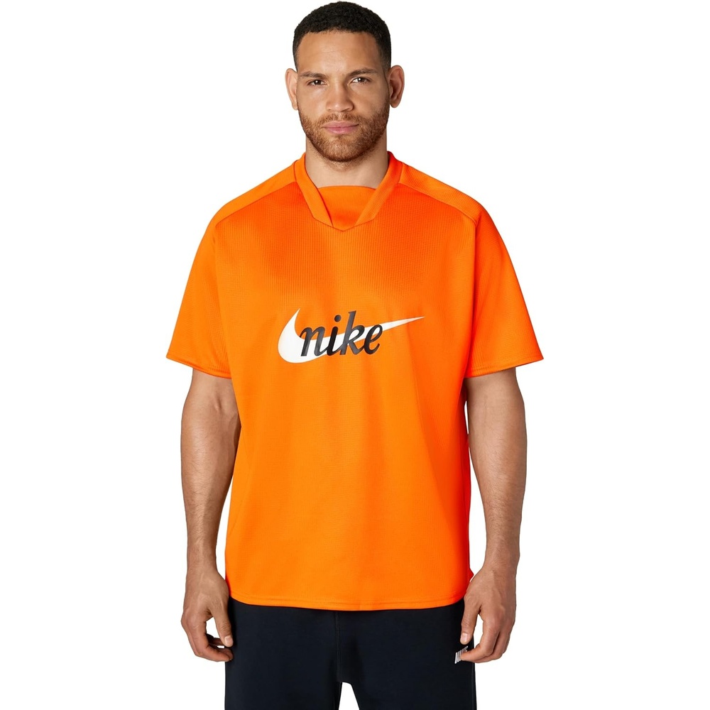 image:imageNike Mens Sportswear Club JerseySafety OrangeBlackWhite