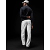 Nike Men’s Club Open Hem Brushed Fleece Pants(Birch Heather/White/White)