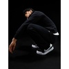 Nike Men’s Club Open Hem Brushed Fleece Pants(Black/Black/White)