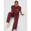 Nike Men’s Club Open Hem Brushed Fleece Pants(Dark Team Red/Dark Team Red/White)