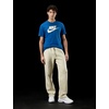 Nike Men’s Club Open Hem Brushed Fleece Pants(Light Khaki/Light Khaki/White)