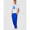 Nike Men’s Club Open Hem Brushed Fleece Pants(Old Royal/Old Royal/White)