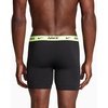 Nike Men’s Essential Cotton Stretch W/Fly Boxer Brief Underwear (3-Pack)(Black W/Volt/Tem Orange/Game Royal)