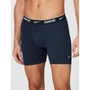 Nike Men’s Essential Cotton Stretch W/Fly Boxer Brief Underwear (3-Pack)(Obsidian/ Game Royal/ Black)