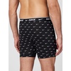 Nike Men’s Essential Cotton Stretch W/Fly Boxer Brief Underwear (3-Pack)(Swoosh Print/Cool Grey/University Blue)
