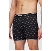 Nike Men’s Essential Cotton Stretch W/Fly Boxer Brief Underwear (3-Pack)(Swoosh Print/Cool Grey/University Blue)