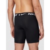 Nike Men’s Essential Micro Stretch Long Leg Boxer Brief Underwear (3-Pack)(Black)