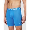 Nike Men’s Essential Micro Stretch Long Leg Boxer Brief Underwear (3-Pack)(Photo Blue/ Dark Grey/ Black)