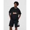Nike Men’s Sportswear Club Jersey(Black/White/Safety Orange)