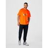 Nike Men’s Sportswear Club Jersey(Safety Orange/Black/White)