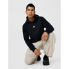 Nike Men’s Sportswear Club Varsity Hoodie(Black/Black/White)