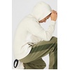 Nike Men’s Sportswear Club Varsity Hoodie(Light Orewood Brown/Phantom/White)