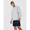 Nike Men’s Sportswear Club Varsity Hoodie(Light Smoke Grey/Light Smoke Grey/White)
