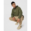 Nike Men’s Sportswear Club Varsity Hoodie(Medium Olive/Cargo Khaki/White)