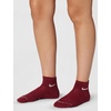 Nike Unisex Adult Everyday Elevated Ankle Socks (3-Pack) | Mens and Womens(Midnight Navy/Team Red/Fir)
