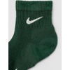 Nike Unisex Adult Everyday Elevated Ankle Socks (3-Pack) | Mens and Womens(Midnight Navy/Team Red/Fir)