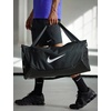 Nike Unisex Adult Gameday Brasilia X Training Duffel Bag (24L, 40L, 60L, or 95L) | Mens and Womens(Black/Black/White)