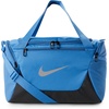Nike Unisex Adult Gameday Brasilia X Training Duffel Bag (24L, 40L, 60L, or 95L) | Mens and Womens(Indigo Storm/Black/Reflect Silver)