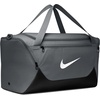 Nike Unisex Adult Gameday Brasilia X Training Duffel Bag (24L, 40L, 60L, or 95L) | Mens and Womens(Smoke Grey/Black/White)