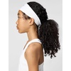 Nike Unisex Adult Youth Dri-fit Fury Classic Headband(White/Black/Black)