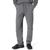 Nike Men’s Club Open Hem Brushed Fleece Pants(Charcoal Heathr/Iron Grey/White)