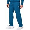 Nike Men’s Club Open Hem Brushed Fleece Pants(Court Blue/Court Blue/Light Khaki)