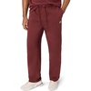 Nike Men’s Club Open Hem Brushed Fleece Pants(Dark Team Red/Dark Team Red/White)