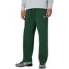 Nike Men’s Club Open Hem Brushed Fleece Pants(Fir/Fir/White)