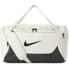 Nike Unisex Adult Gameday Brasilia X Training Duffel Bag (24L, 40L, 60L, or 95L) | Mens and Womens(Light Bone/Black/Black)