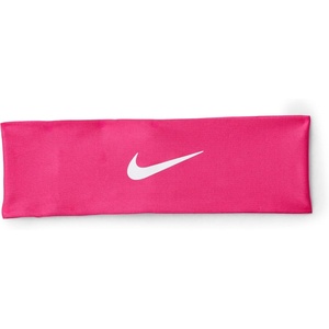 Nike Dri-Fit Head Tie 2.0 Headbands, White/Black, One Size(Vivid Pink/White)