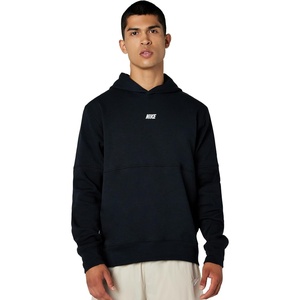 Nike Men’s Sportswear Club Varsity Hoodie(Black/Black/White)
