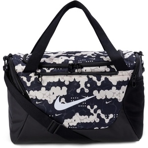 Nike Unisex Adult Gameday Brasilia X Training Duffel Bag (24L, 40L, 60L, or 95L) | Mens and Womens(Chalk/Black/White)