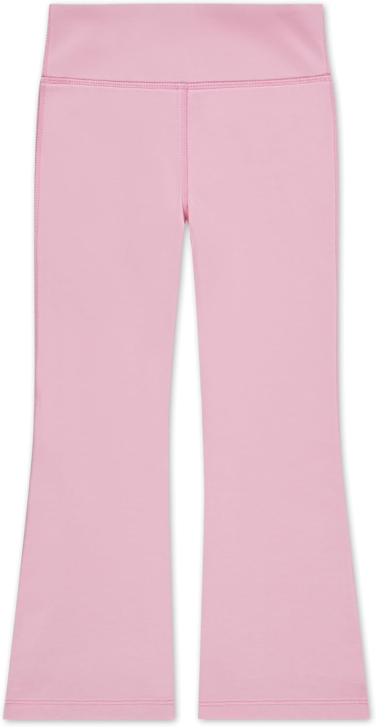 image:imageNike Girls Sportswear Classic HighWaisted Flared LeggingsMedium Soft PinkWhite