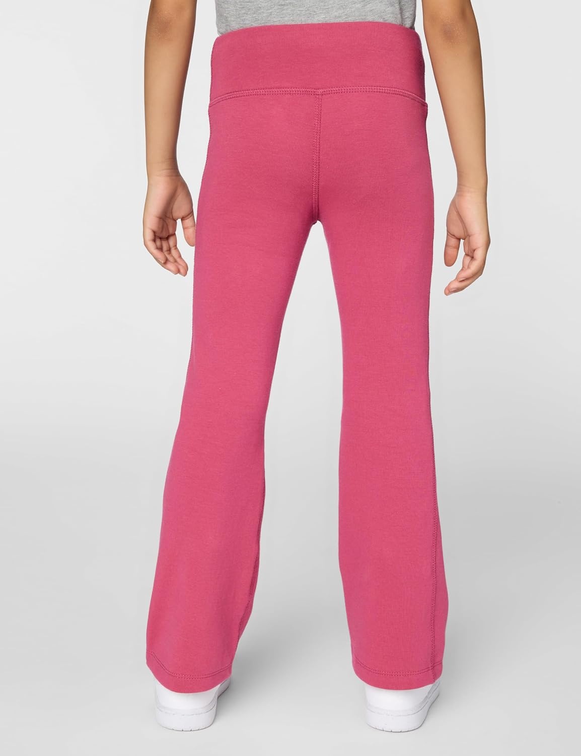 image:imageNike Girls Sportswear Classic HighWaisted Flared LeggingsSweet BeetWhite