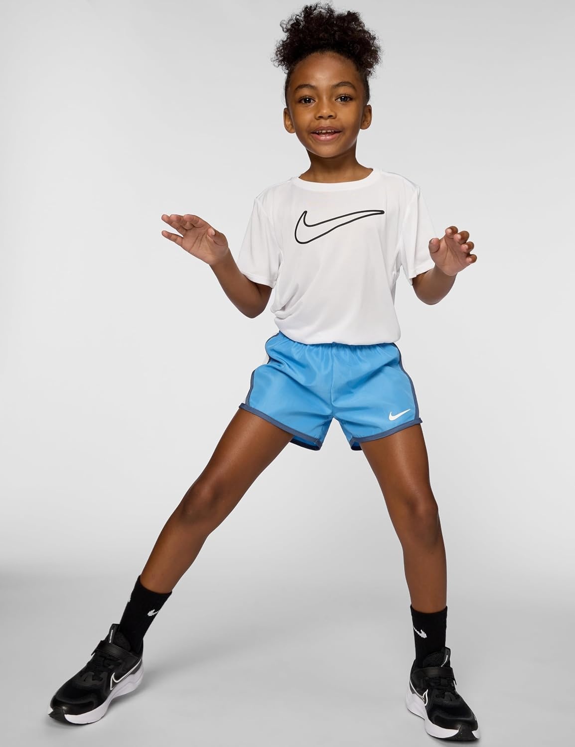 image:imageNike Girls Tempo DriFIT Running ShortsBeyond Blue