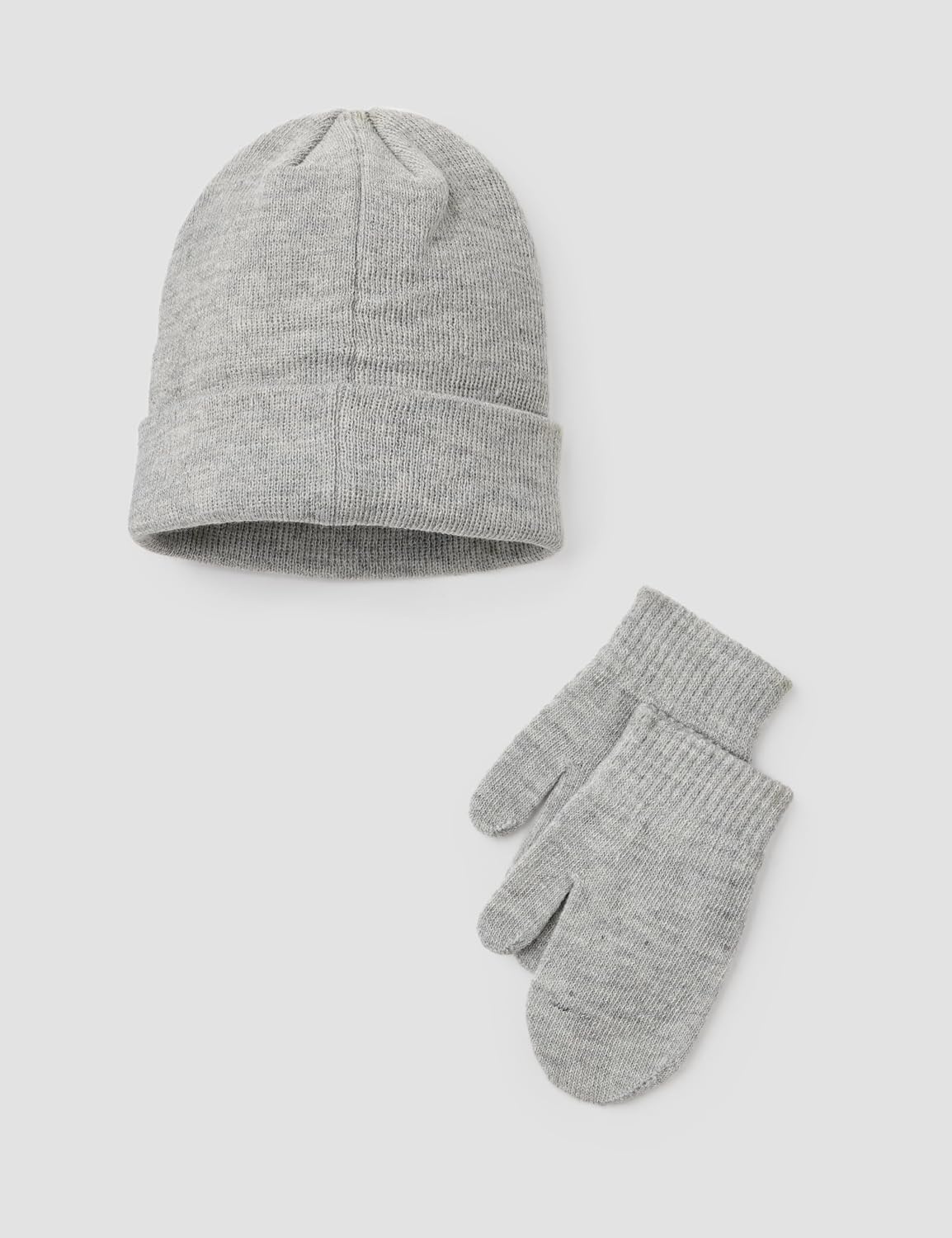 image:imageNike Kids Club Beanie and GloveMitten SetDark Grey Heather