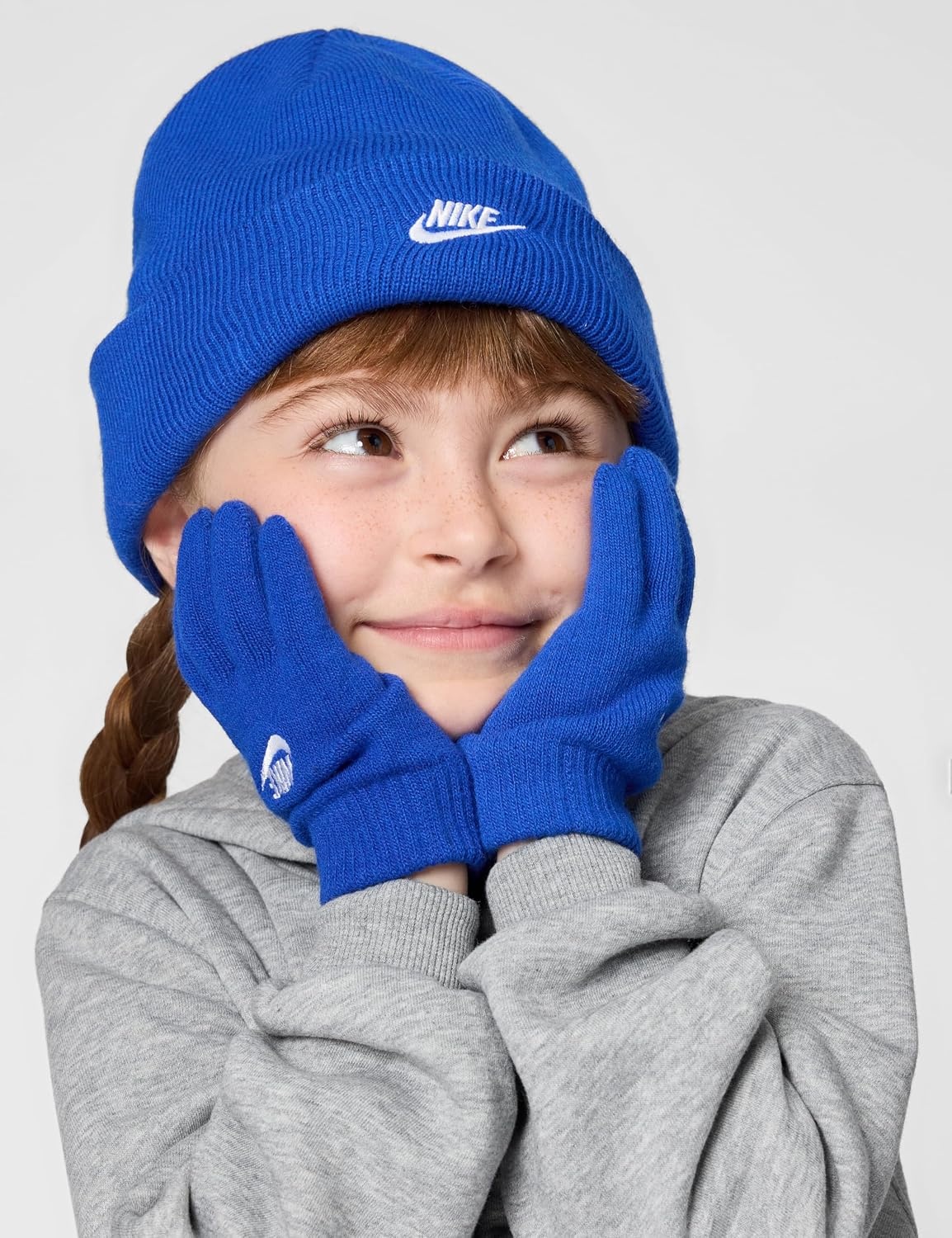 image:imageNike Kids Club Beanie and GloveMitten SetGame Royal