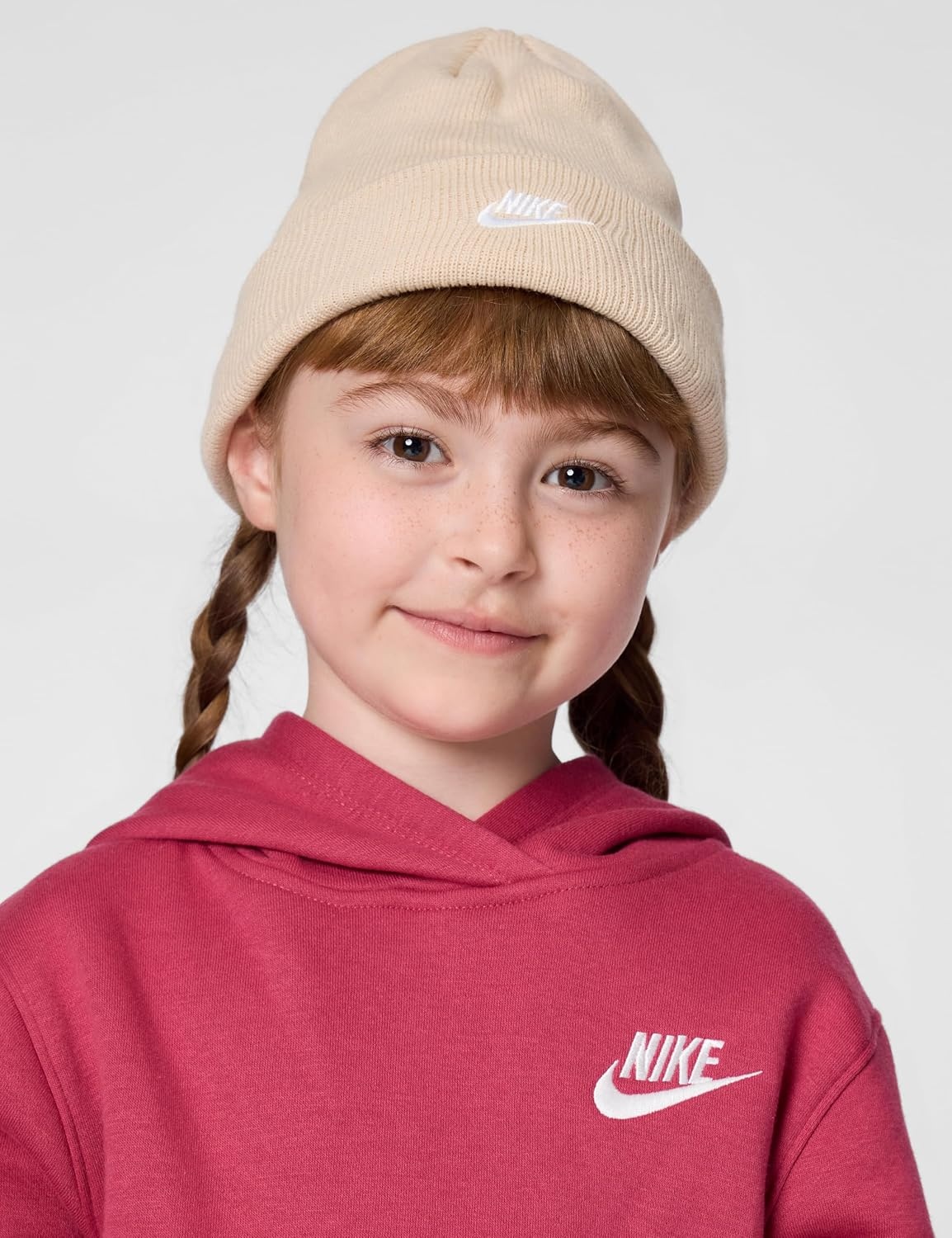 image:imageNike Kids Club Beanie and GloveMitten SetSand Drift