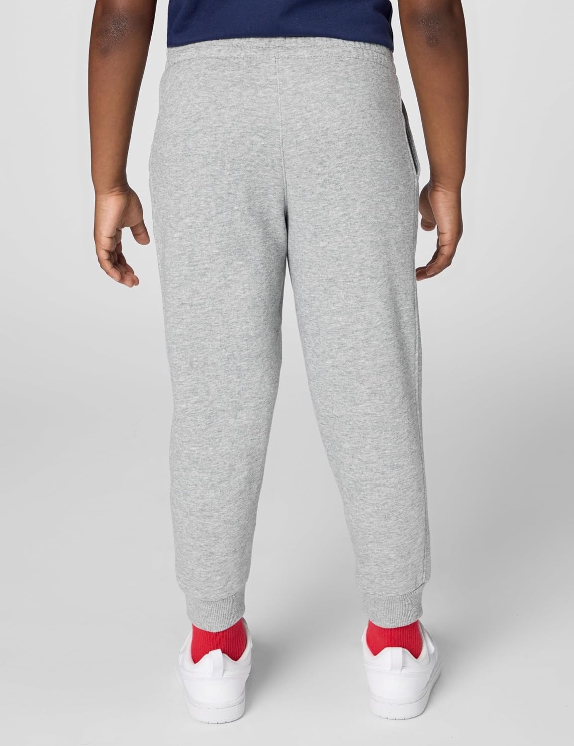 image:imageNike Kids Club Fleece Jogger PantsDark Grey HeatherBase GreyWhite