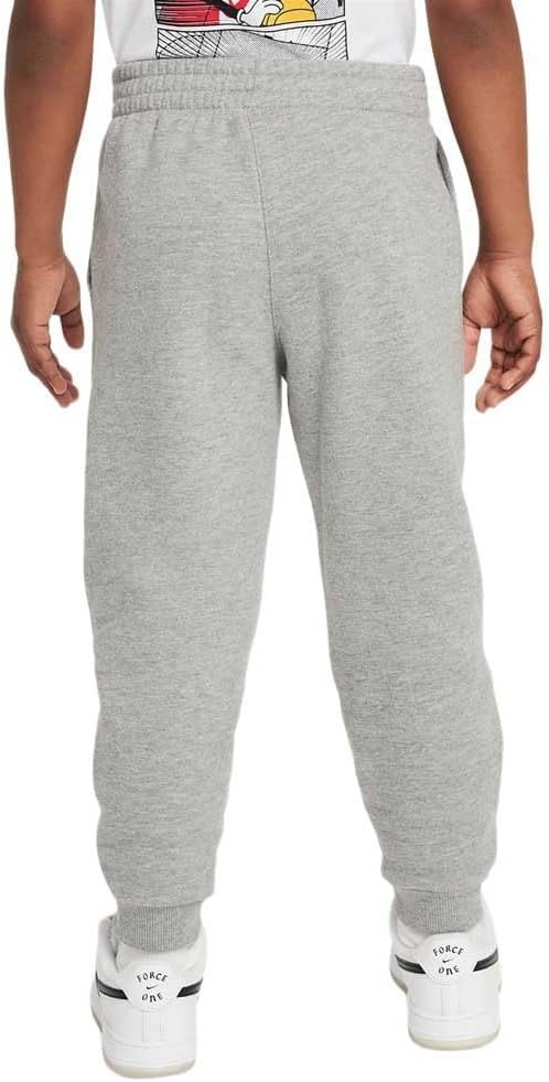 image:imageNike Kids Club Fleece Jogger PantsDark Grey HeatherBase GreyWhite