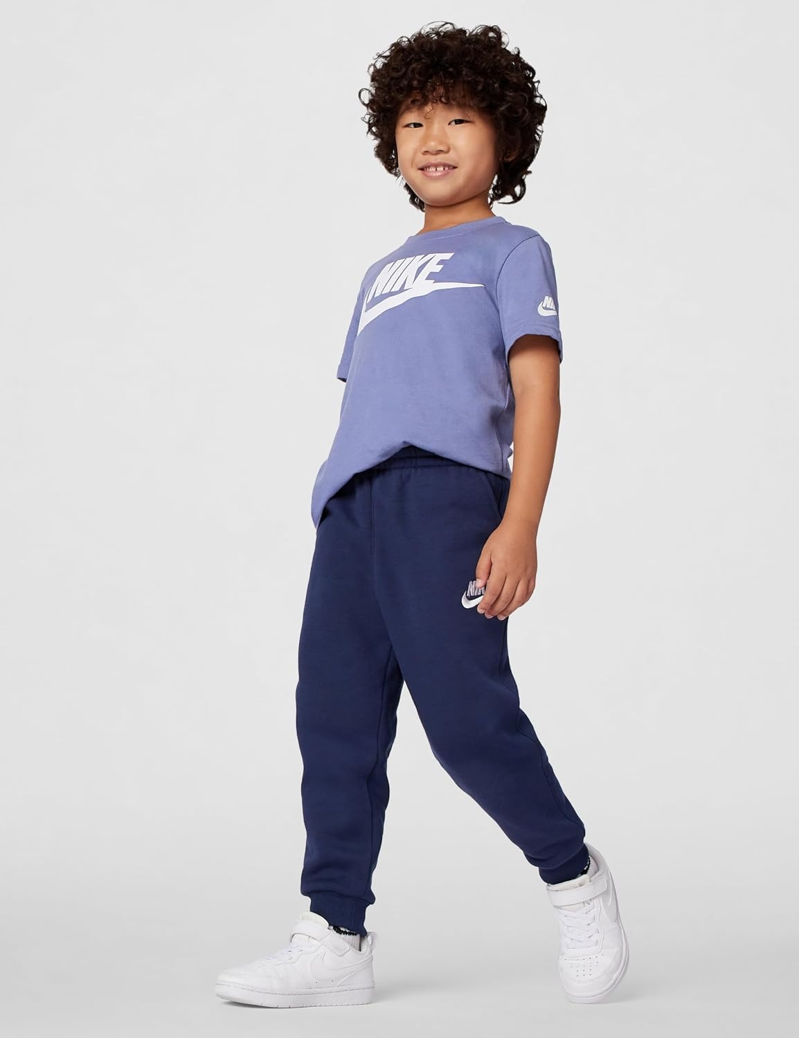image:imageNike Kids Club Fleece Jogger PantsMidnight NavyWhite