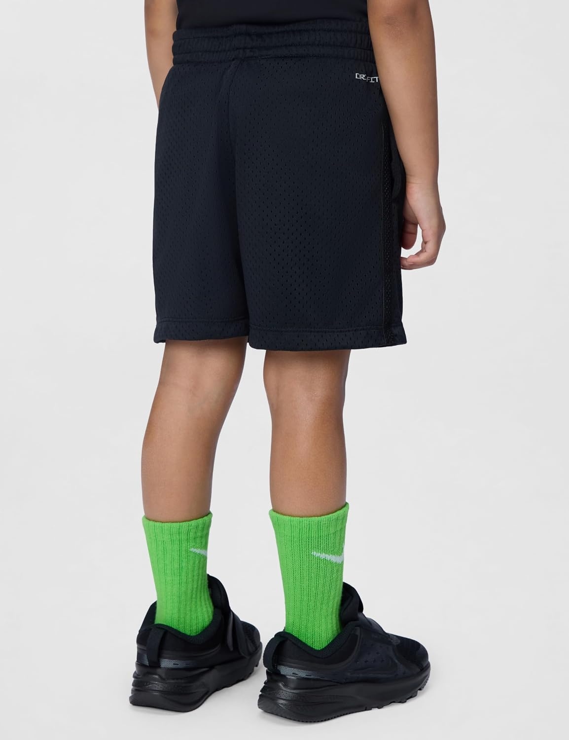 image:imageNike Kids Multi DriFIT Mesh ShortsBlackWhite