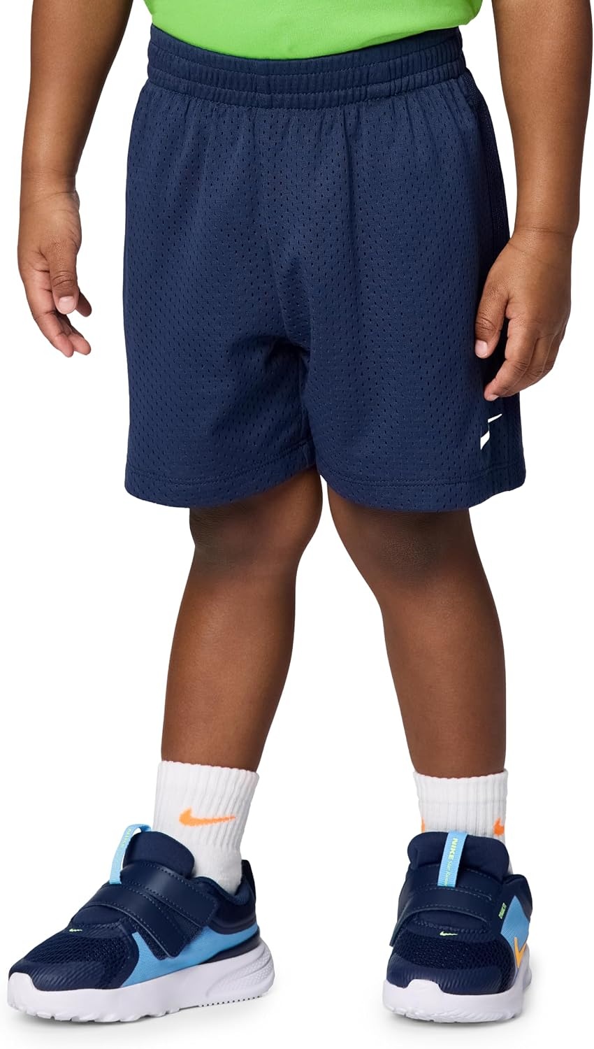 image:imageNike Kids Multi DriFIT Mesh ShortsMidnight NavyWhite