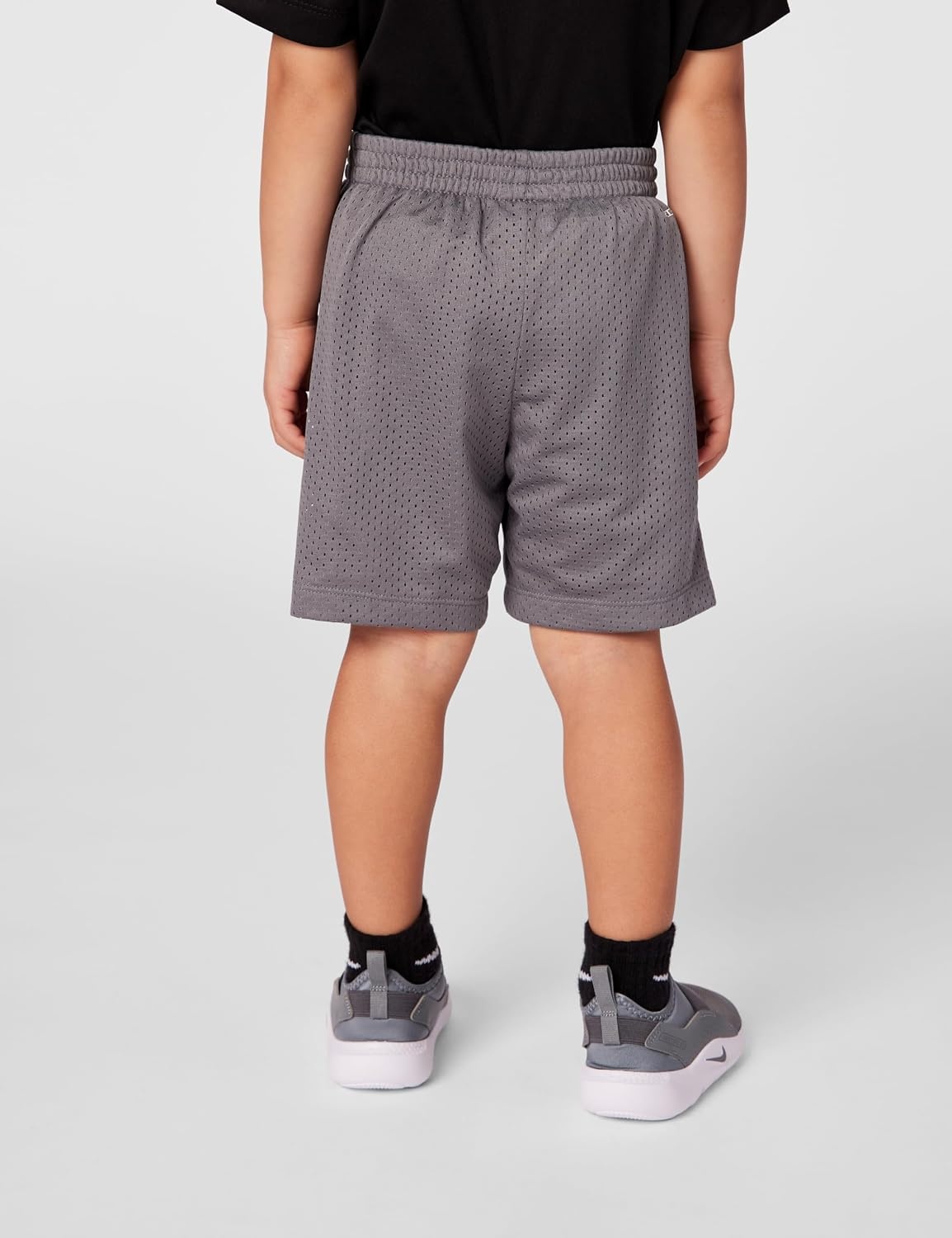 image:imageNike Kids Multi DriFIT Mesh ShortsSmoke GreyWhite