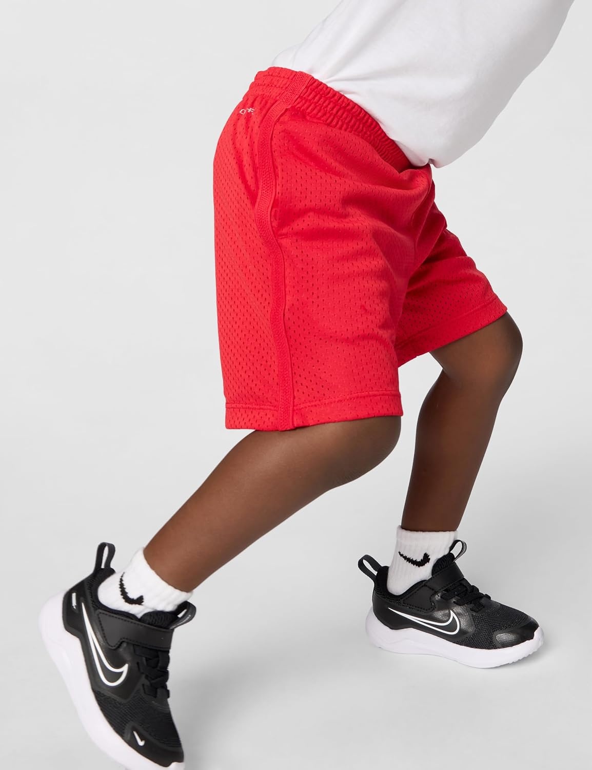image:imageNike Kids Multi DriFIT Mesh ShortsUniversity RedWhite