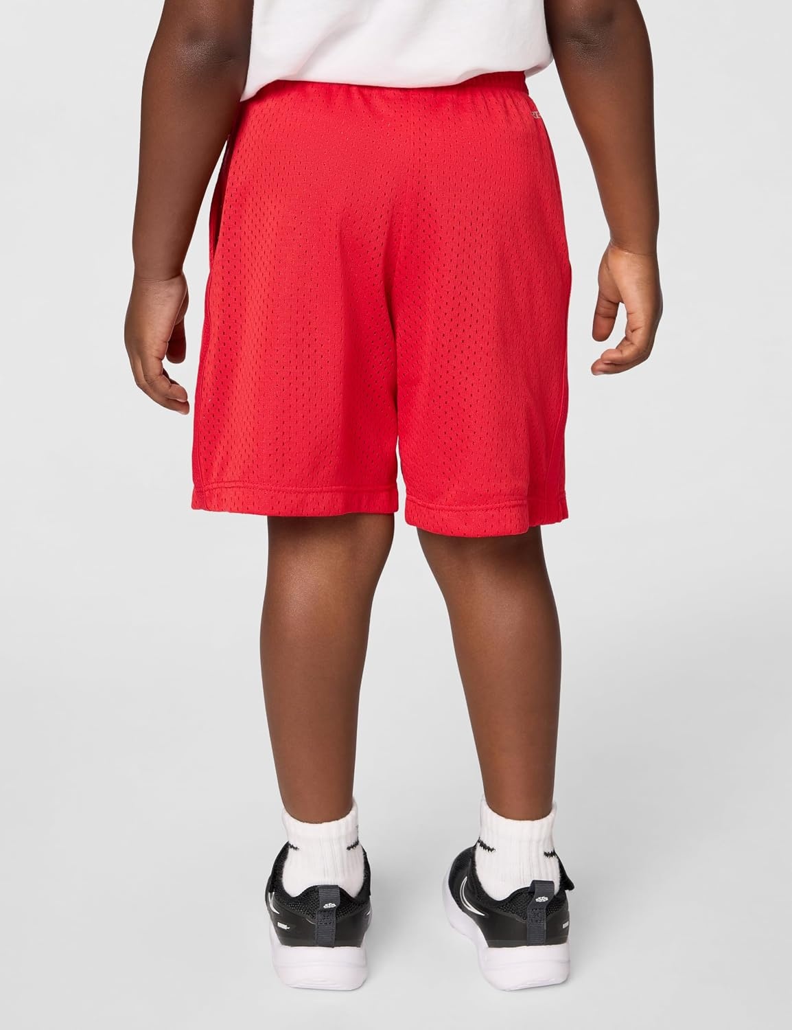 image:imageNike Kids Multi DriFIT Mesh ShortsUniversity RedWhite
