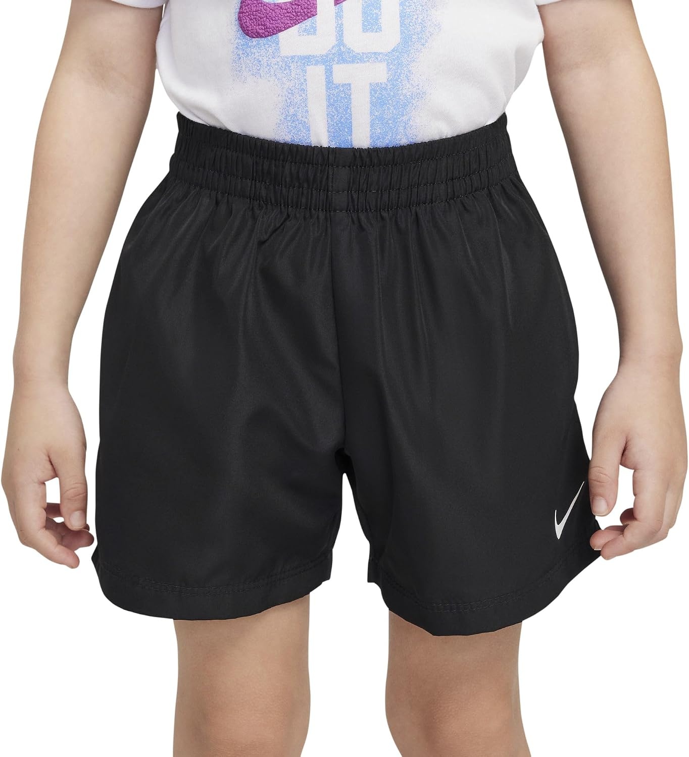 image:imageNike Kids Multi DriFIT Training ShortsBlackWhite