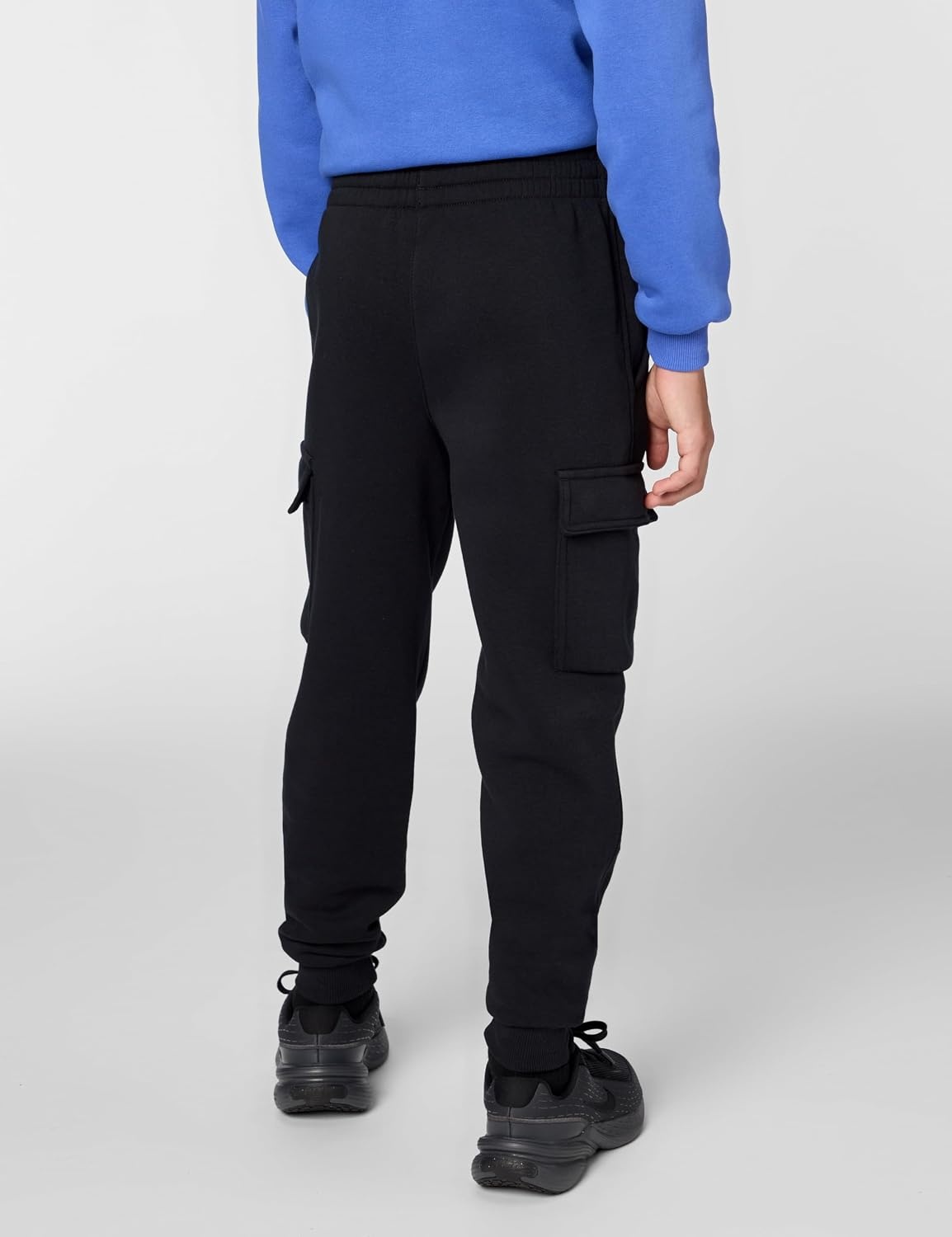 image:imageNike Kids Sportswear Club Fleece Cargo PantsBlackBlackWhite