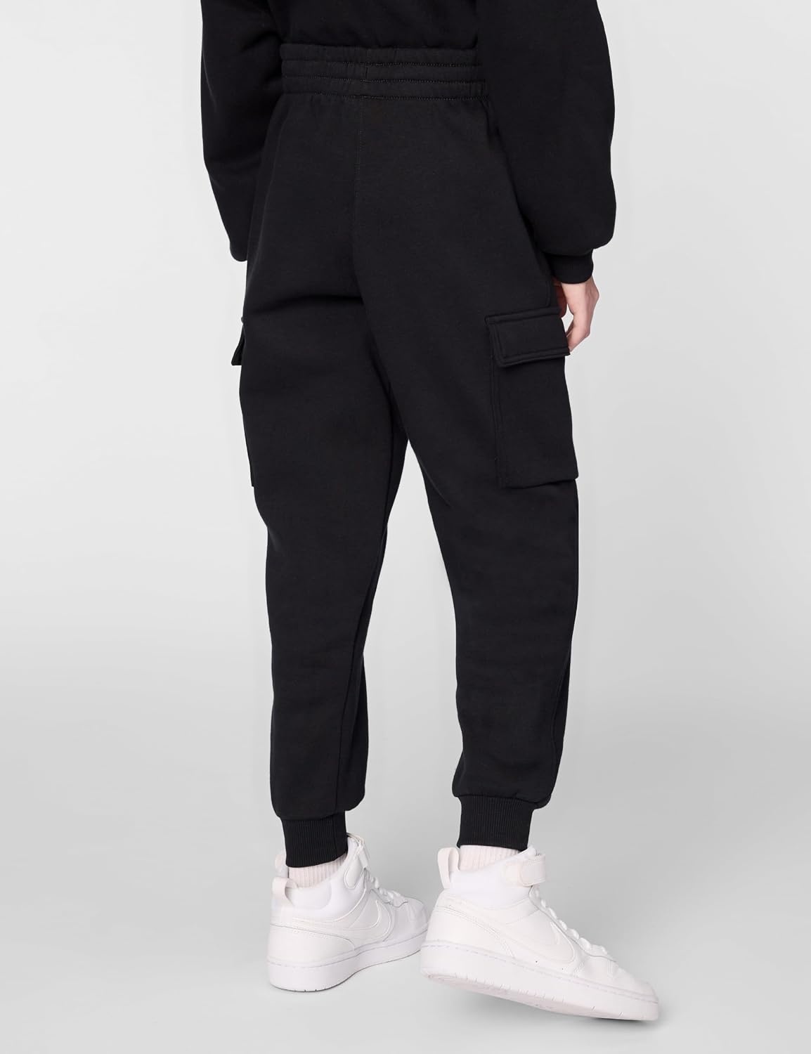 image:imageNike Kids Sportswear Club Fleece Cargo PantsBlackBlackWhite